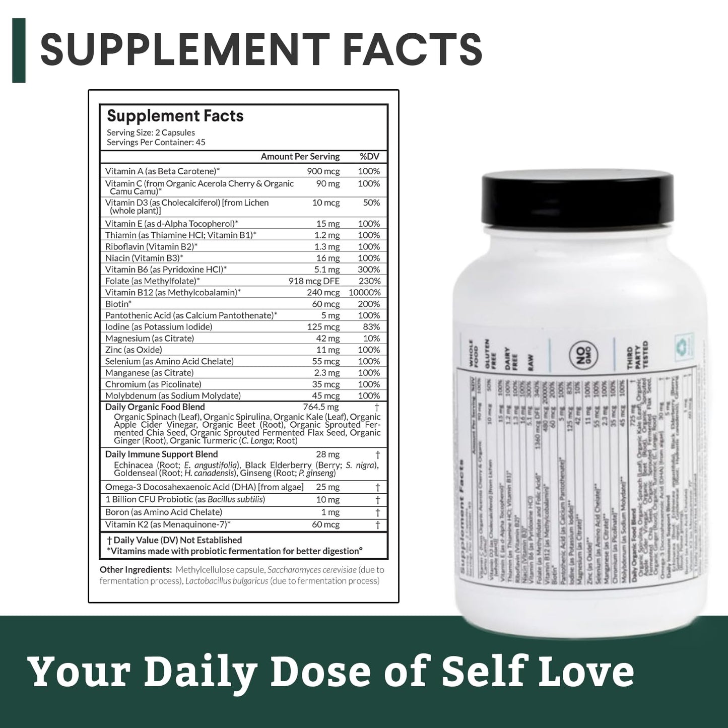 Nutritional Roots Multivitamin+ Capsule 90 Count