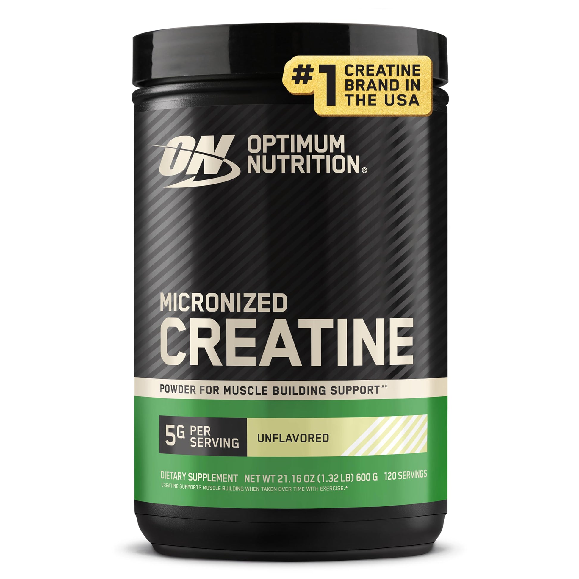 Optimum Nutrition Creatine Micronized Monohydrate Powder 120 Servings