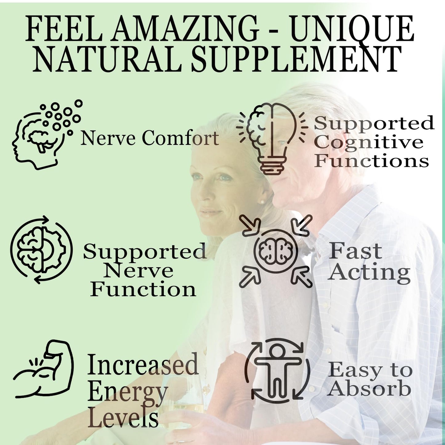 DFTLUUE Neuropathy Pills - Neuro-Support with Alpha Lipoic Acid 600 mg for Nerve Health Capsule, 120 Count