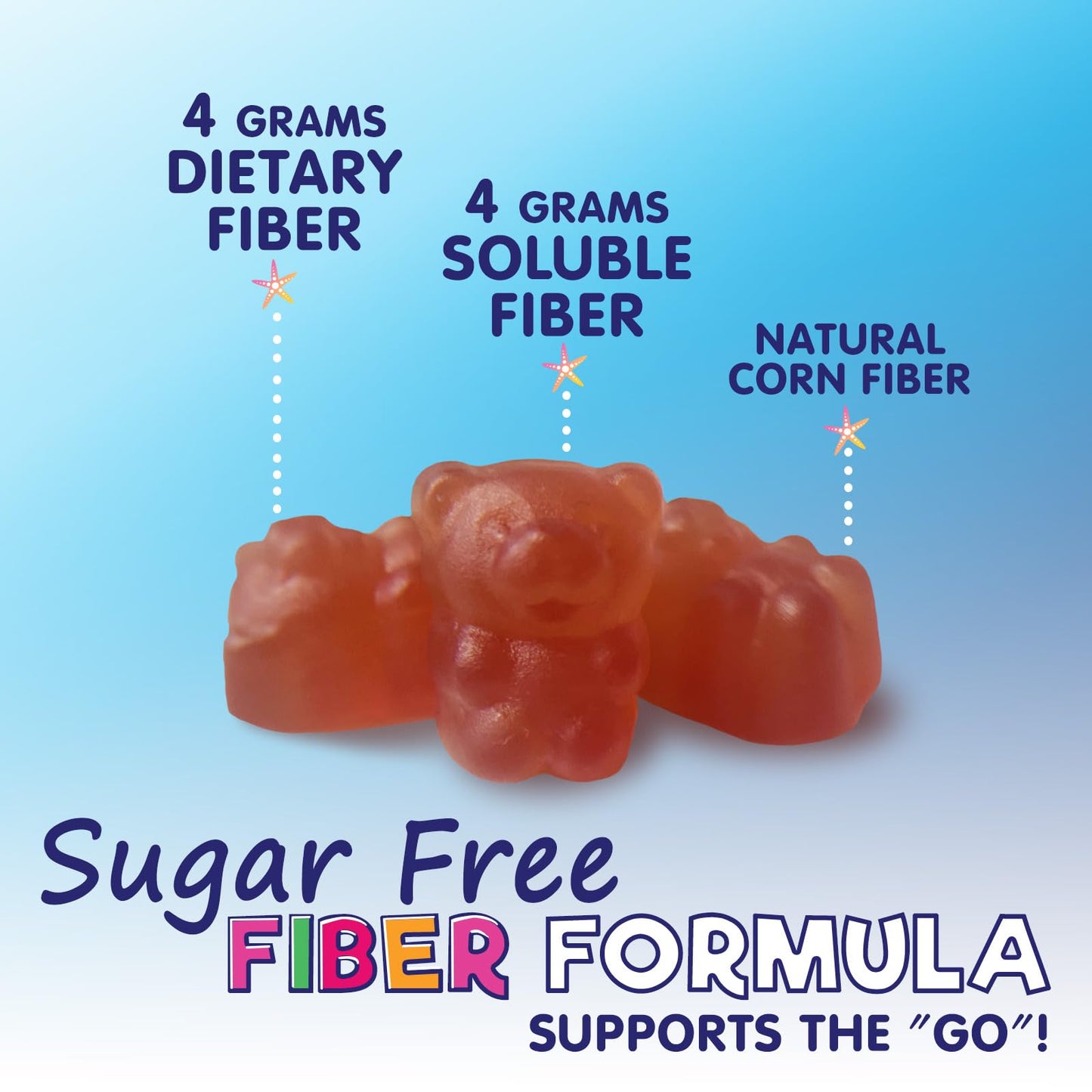 Nature's Nutrition Kids Fiber Gummies 60 Gummies