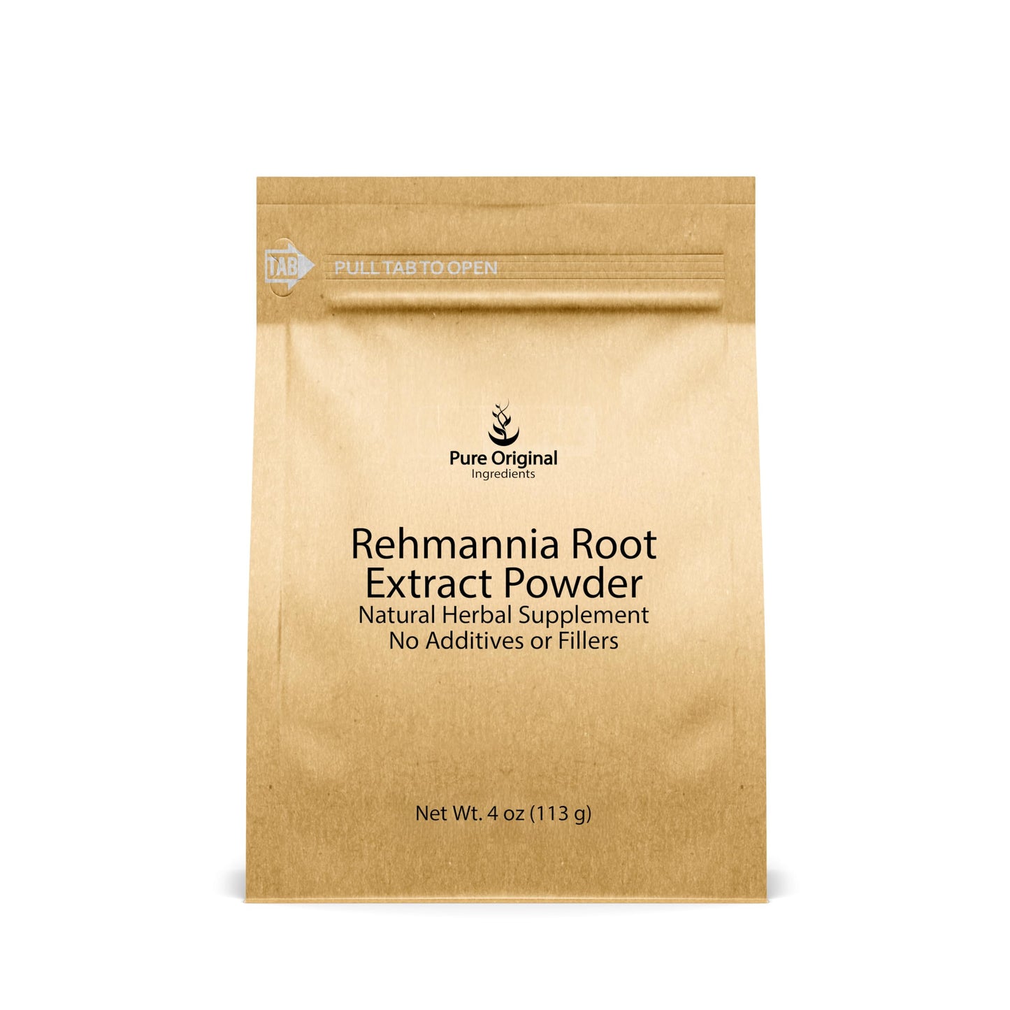 PURE ORIGINAL INGREDIENTS Rehmannia Root Extract Powder, 4 oz