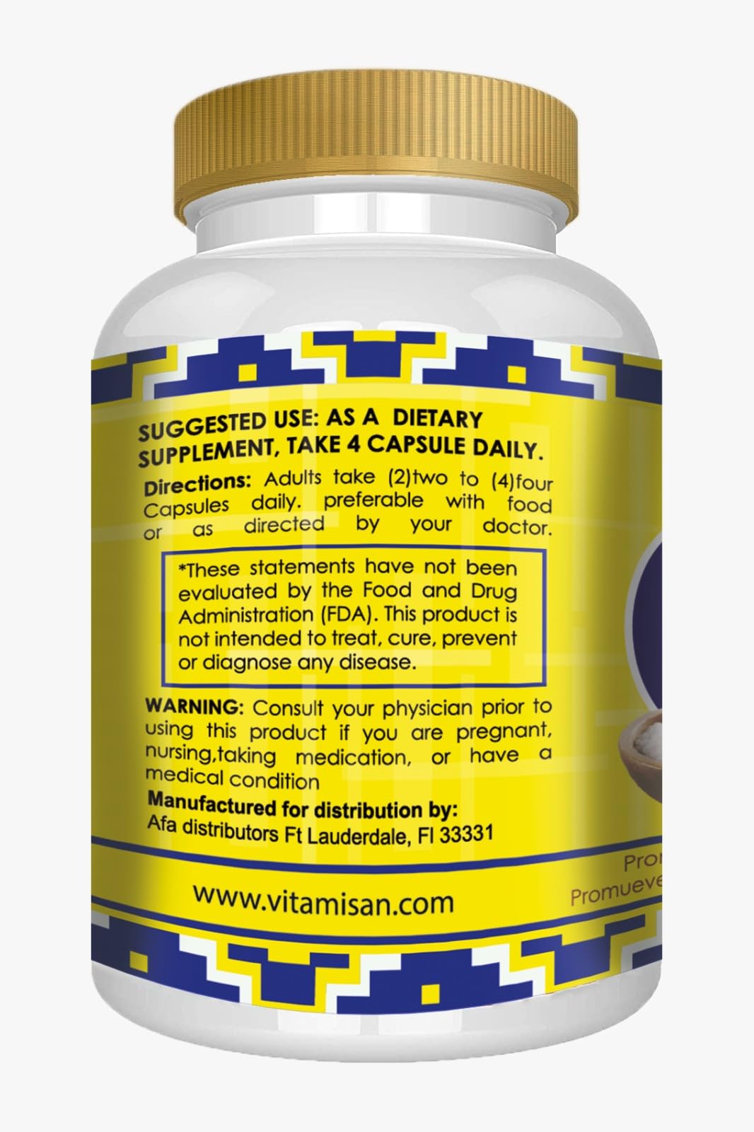 VITAMISAN Magnesium Chloride Capsule 140 Count