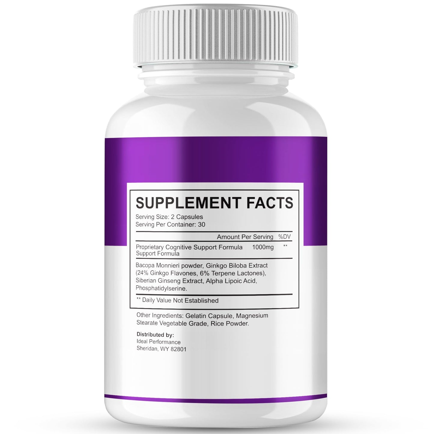 IDEAL PERFORMANCE Memo Prime Capsules, 180 Capsules
