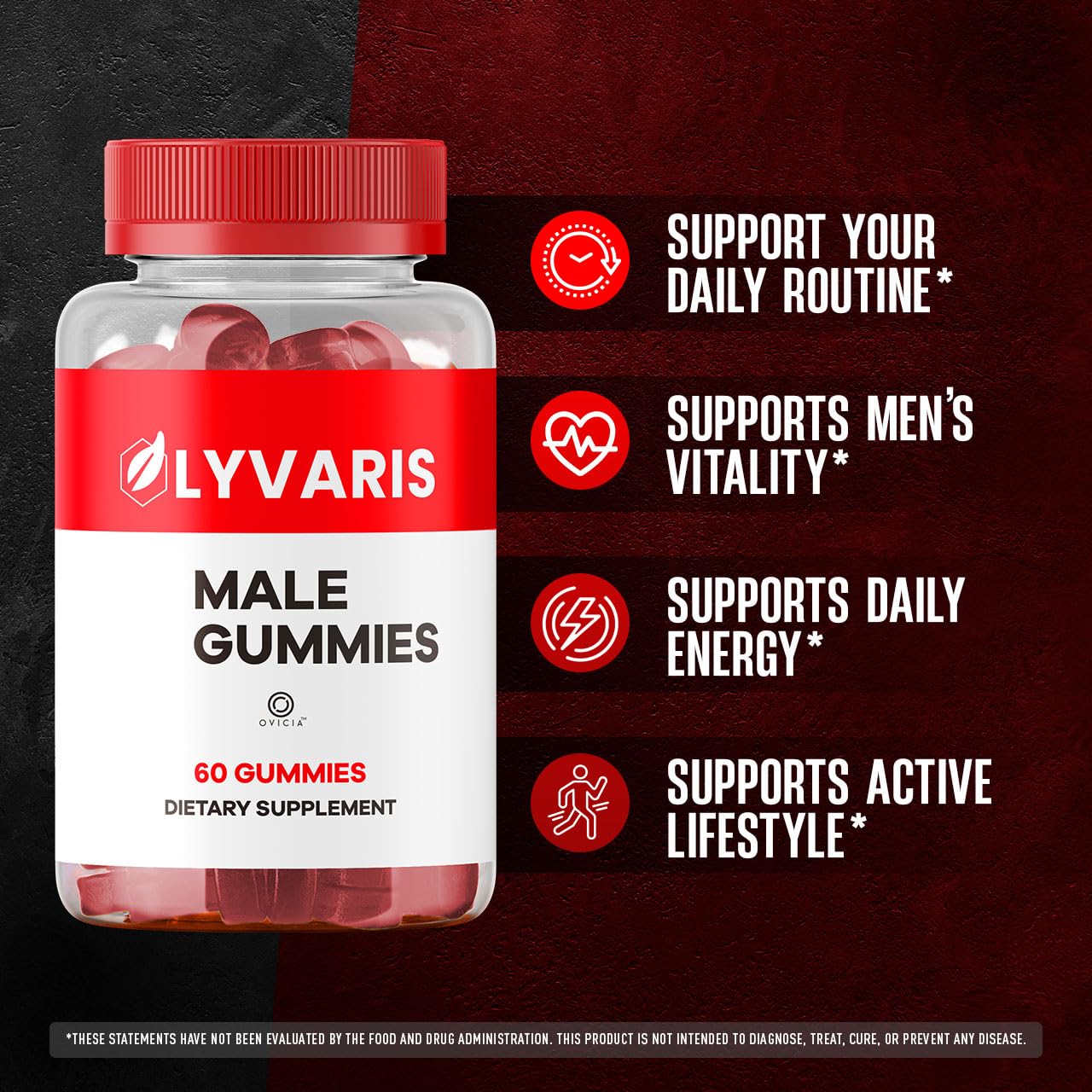 OVICIA Lyvaris Gummies 180 Gummies