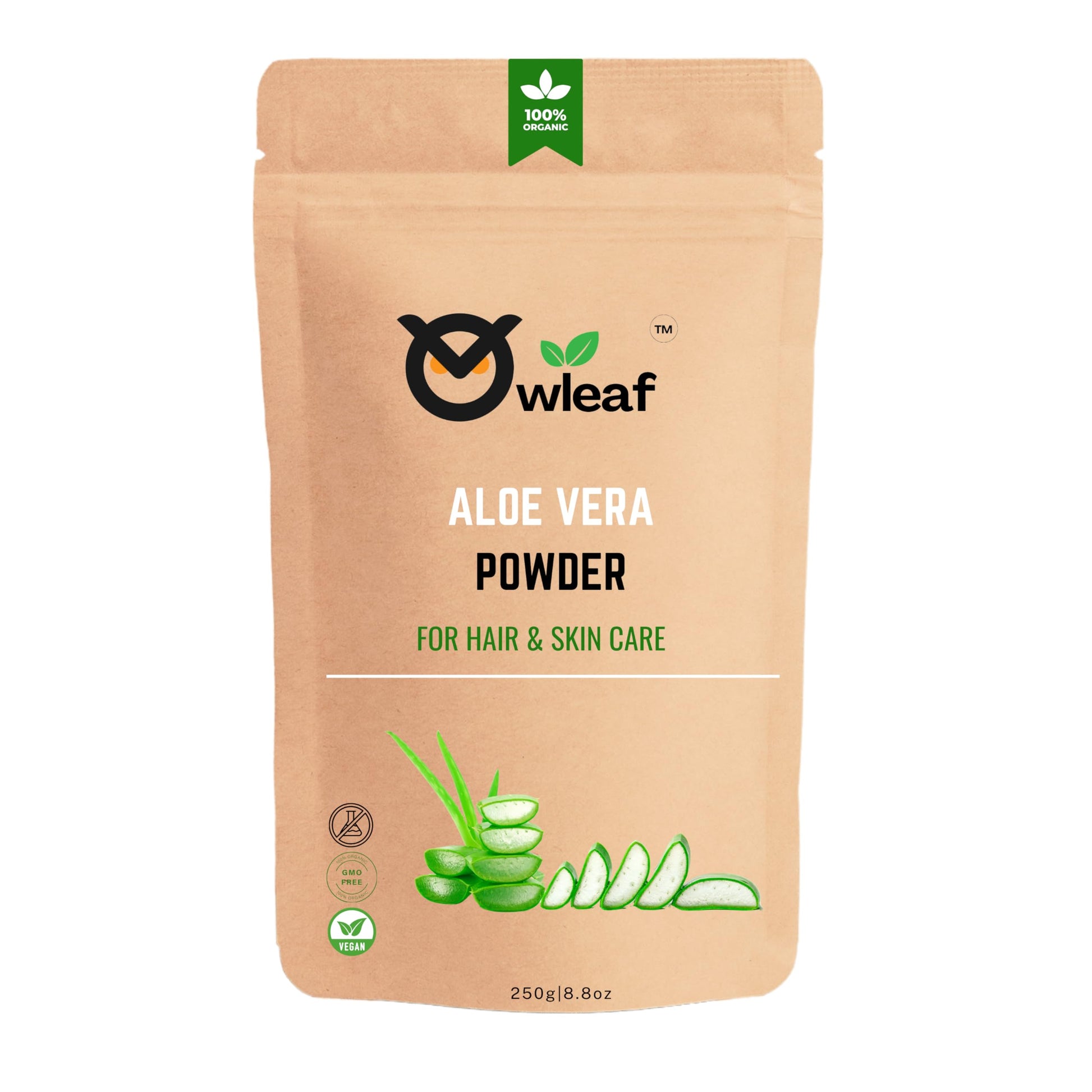 Generic Owleaf’s Pure Organic Aloe Vera Powders Powder 8.8 Ounce