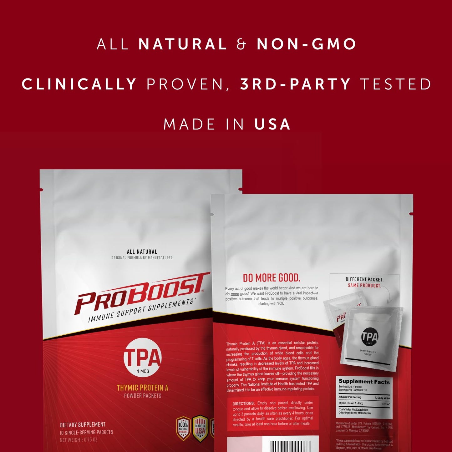 ProBoost Thymic Protein A Powder Packets 0.75 oz
