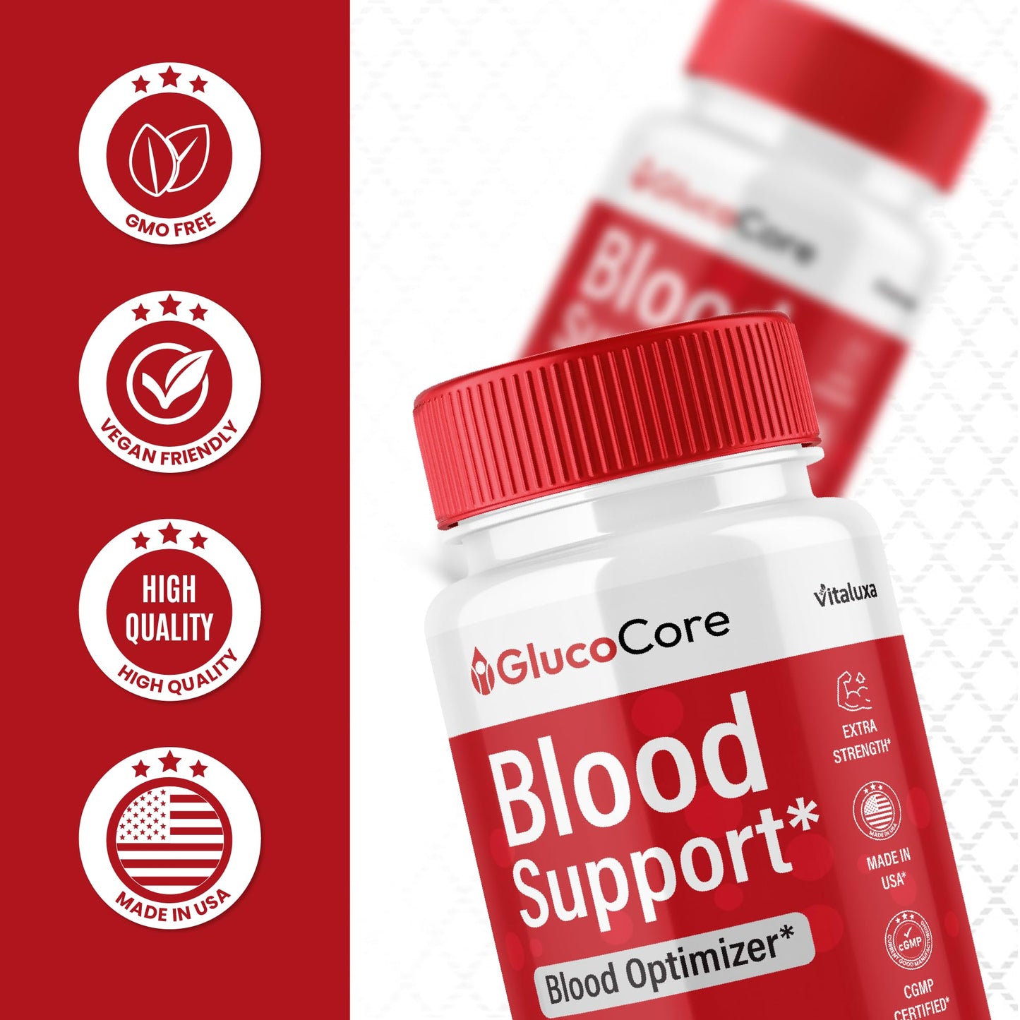 Vitaluxa Gluco Core Capsules 120 Capsules