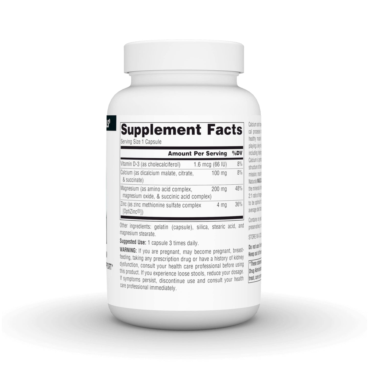 Source Naturals Mag/Cal 2:1 Magnesium and Calcium Supplement, 90 Capsules