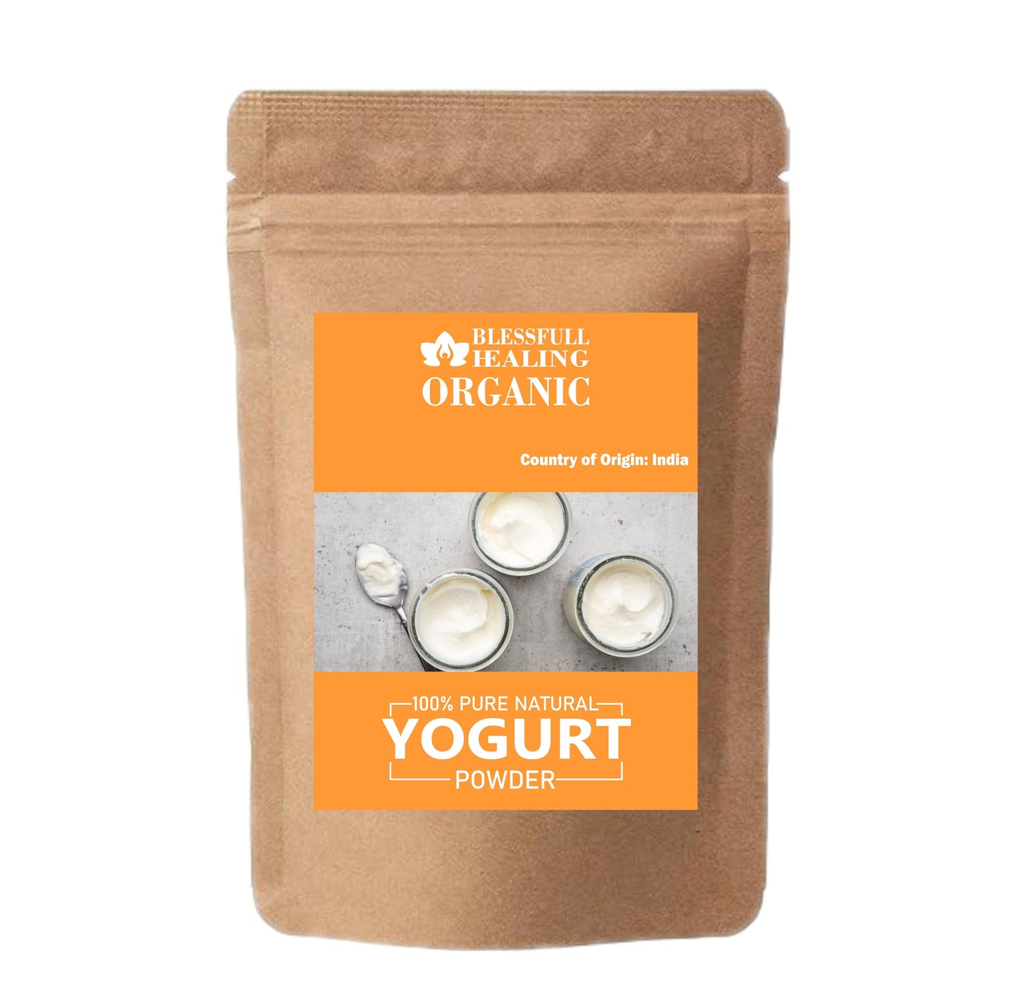 Blessfull Healing Organic Yogurt Powder 200 Gram (7.0548 oz)