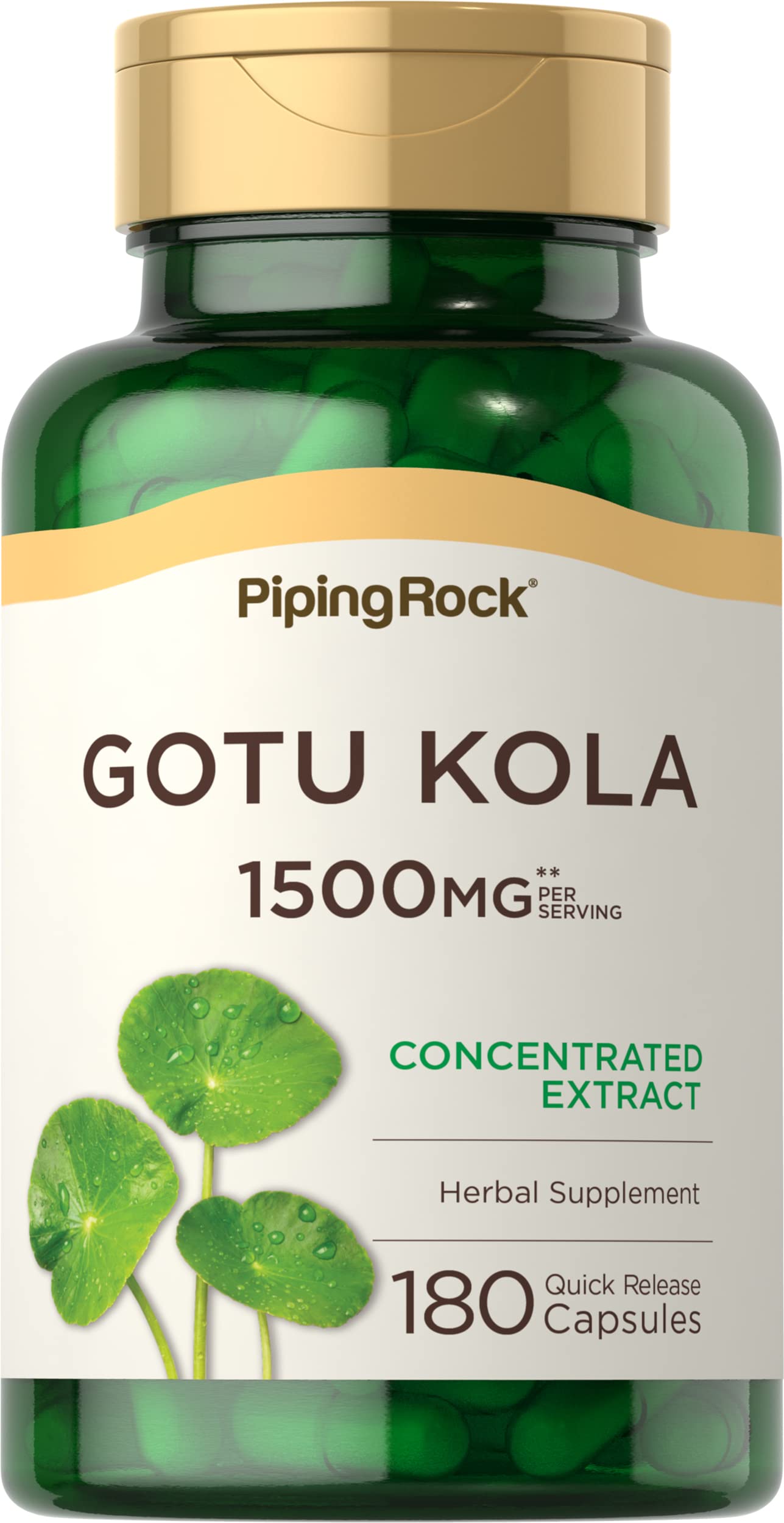 Piping Rock Gotu Kola 180 Capsules