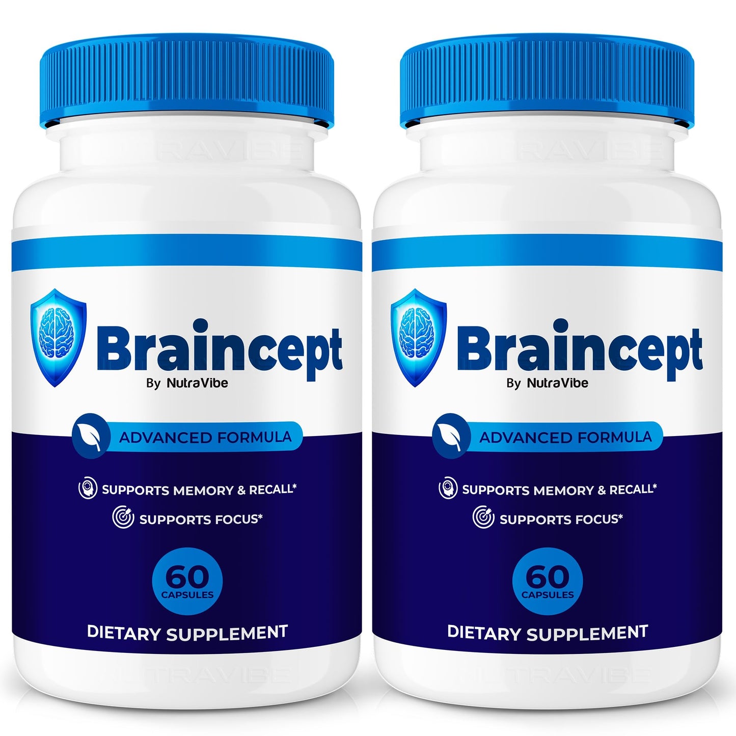 NutraVibe Braincept 120 Capsules