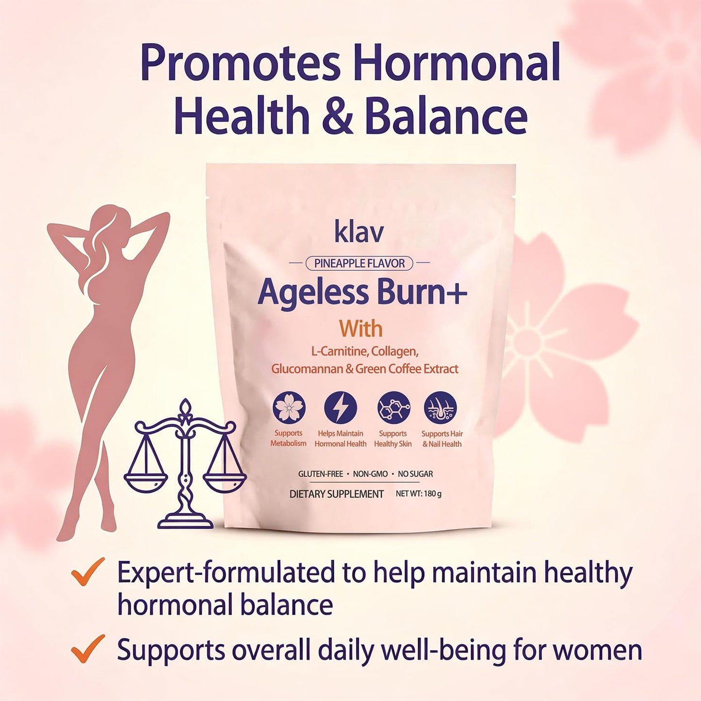 Klav Ageless Burn Powder 6.3 Ounce