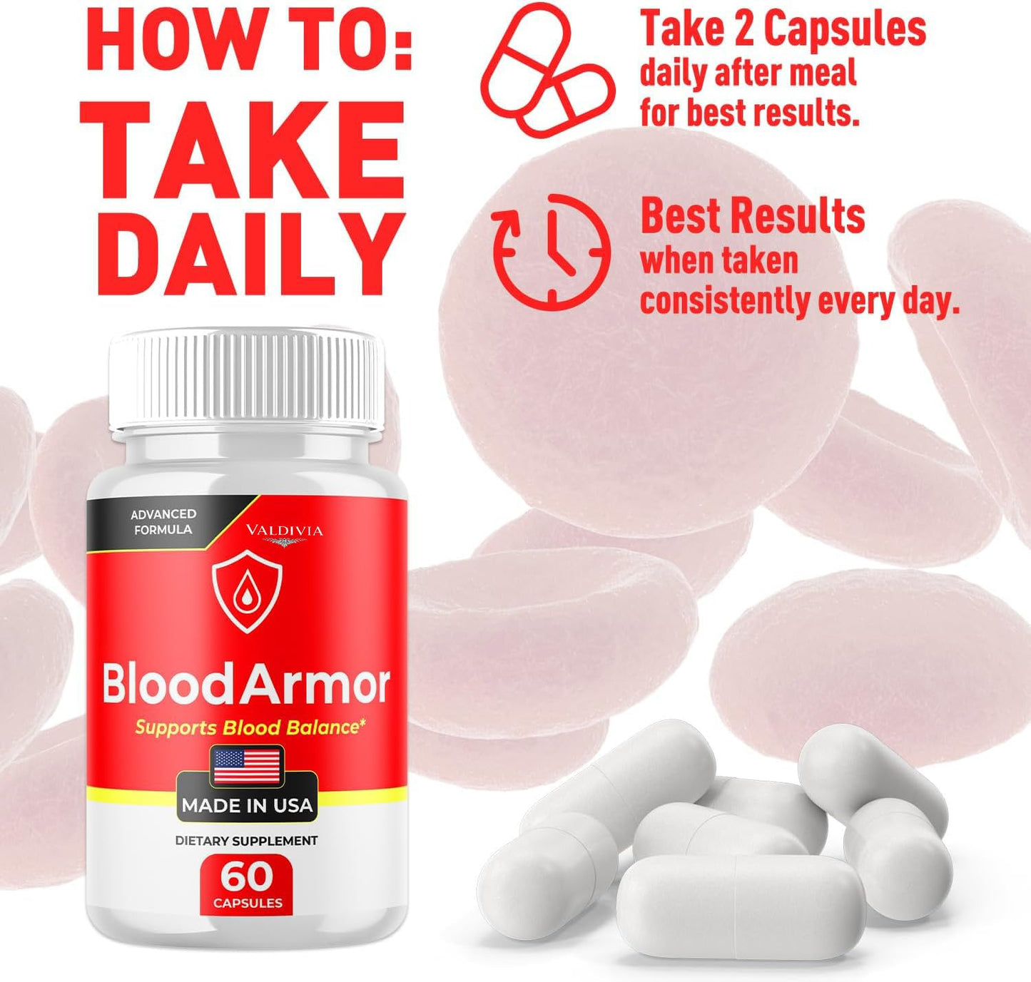 Valdivia BloodArmor Capsules, 60 Count