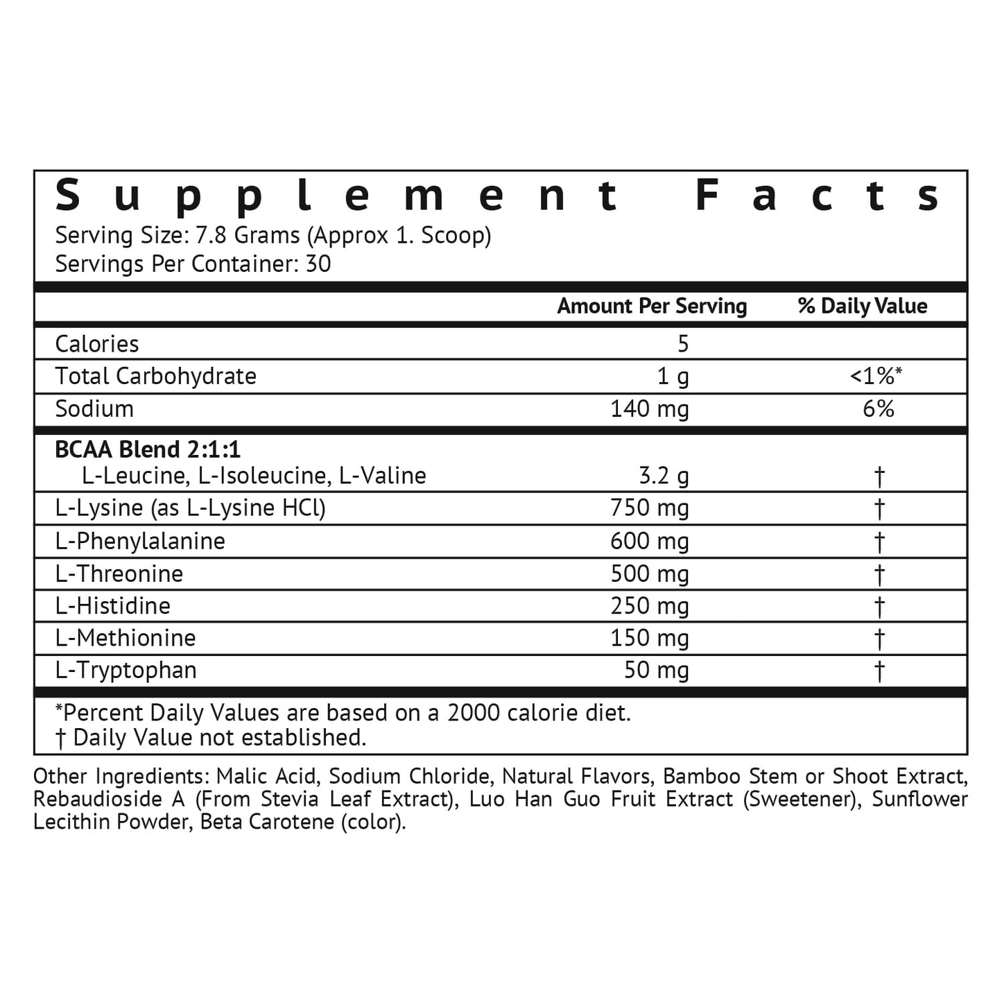VitaMonk Clean EAA Powder, 85 Servings, Natural Lemonade Flavor