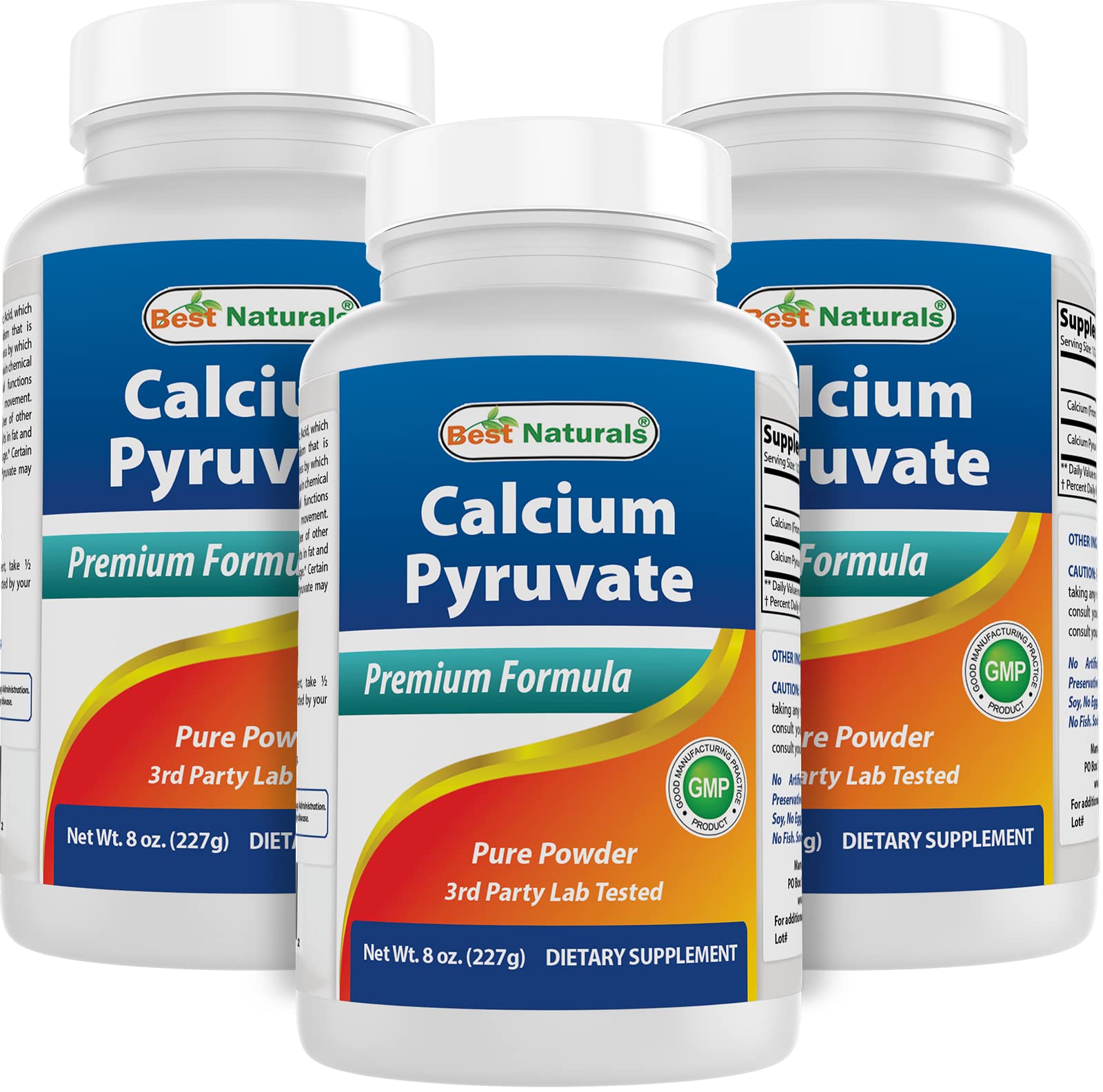 Best Naturals Calcium Pyruvate Powder 24 oz