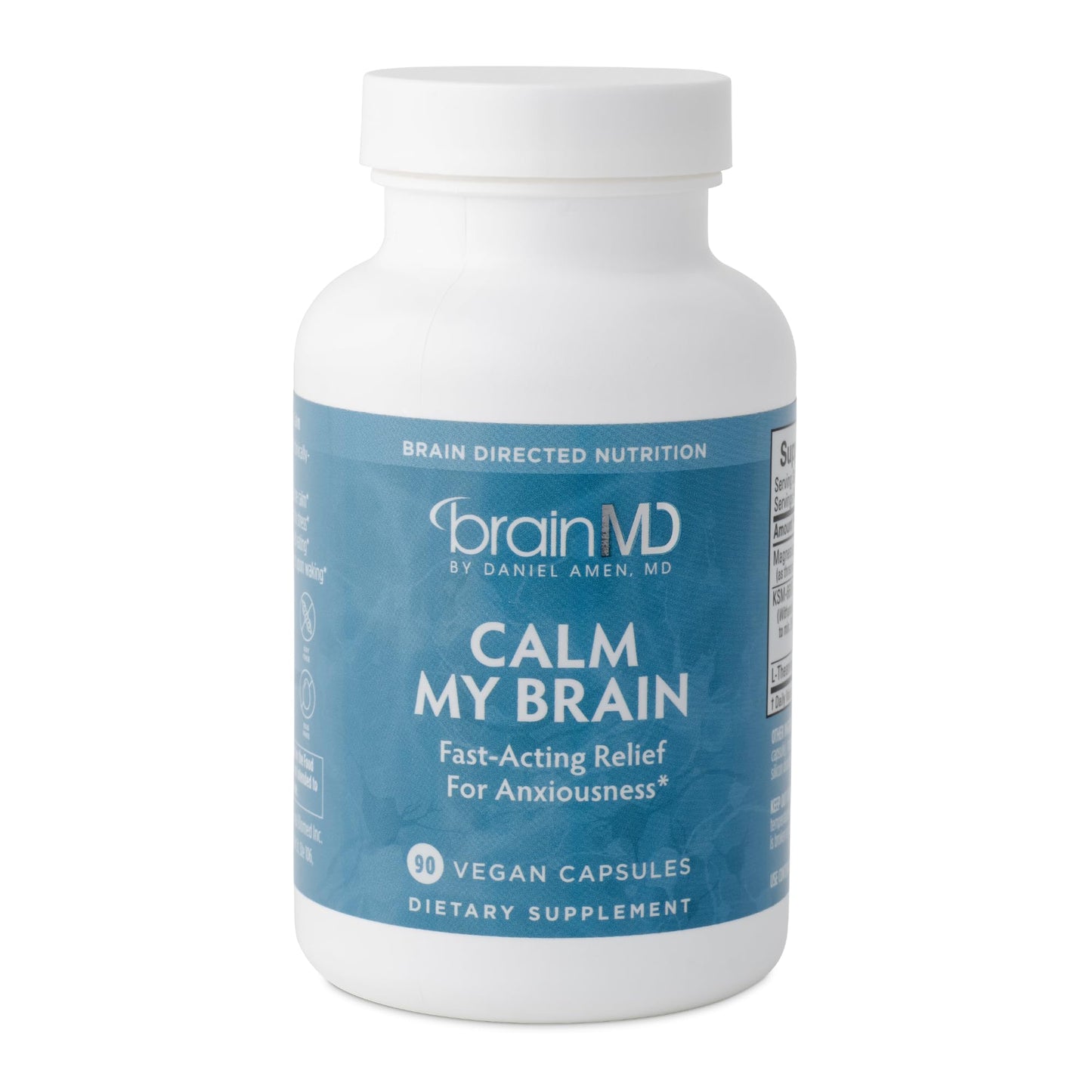 BRAINMD Dr Amen Calm My Brain Capsules 180