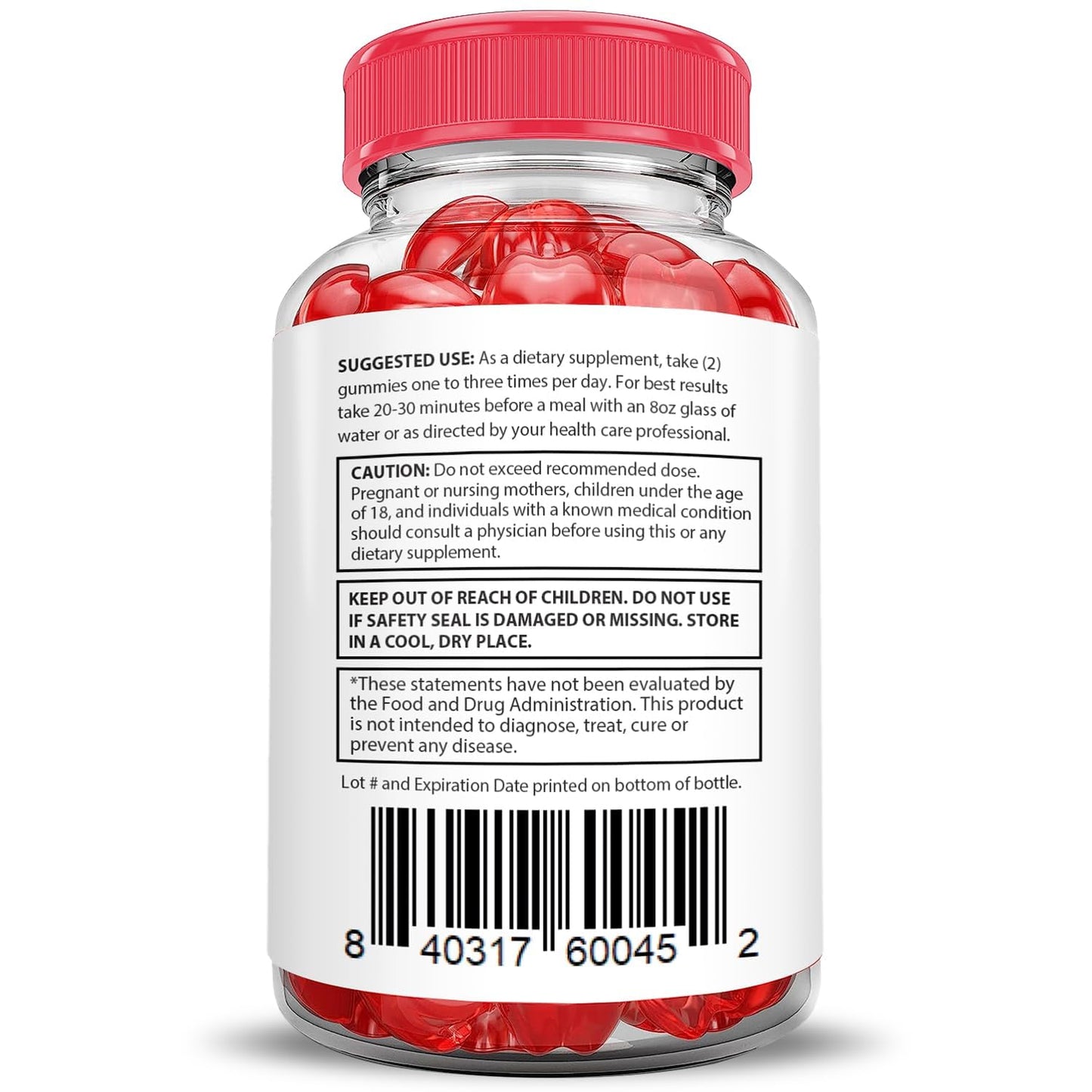 Justified Laboratories Simpli Health Keto ACV Gummies Advanced Formula 1000MG, 180 Gummies