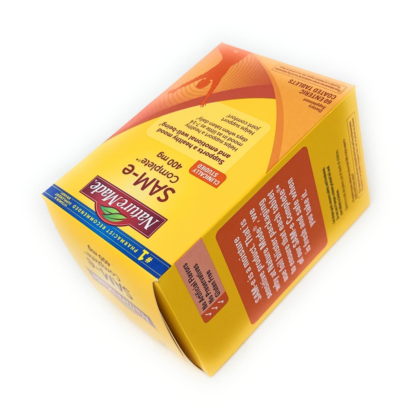 Nature Made SAM-e Complete 400 mg Tablet, 60 Tablets
