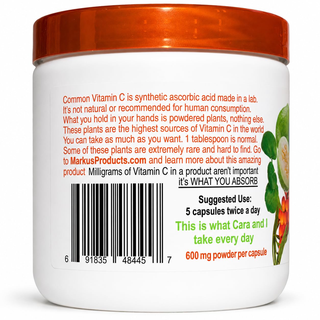 Markus Wild Force Vitamin C Capsule 300