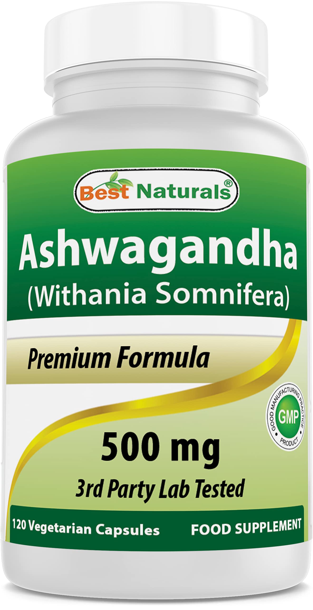 Best Naturals Ashwagandha Capsules 120 Count