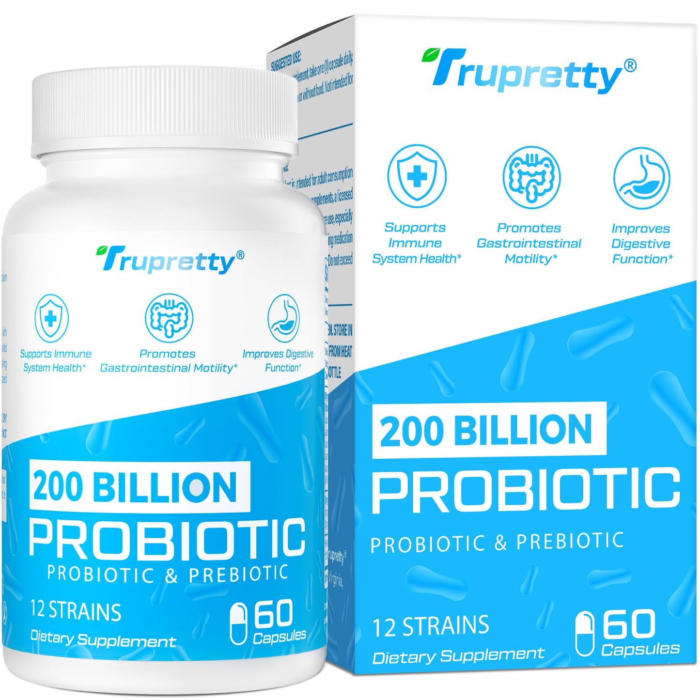 Trupretty Probiotic Capsule 60 Count
