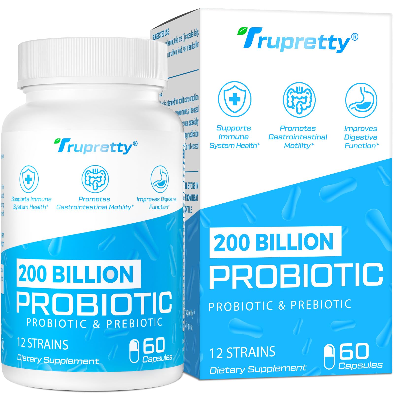 Trupretty Probiotic Capsule 60 Count