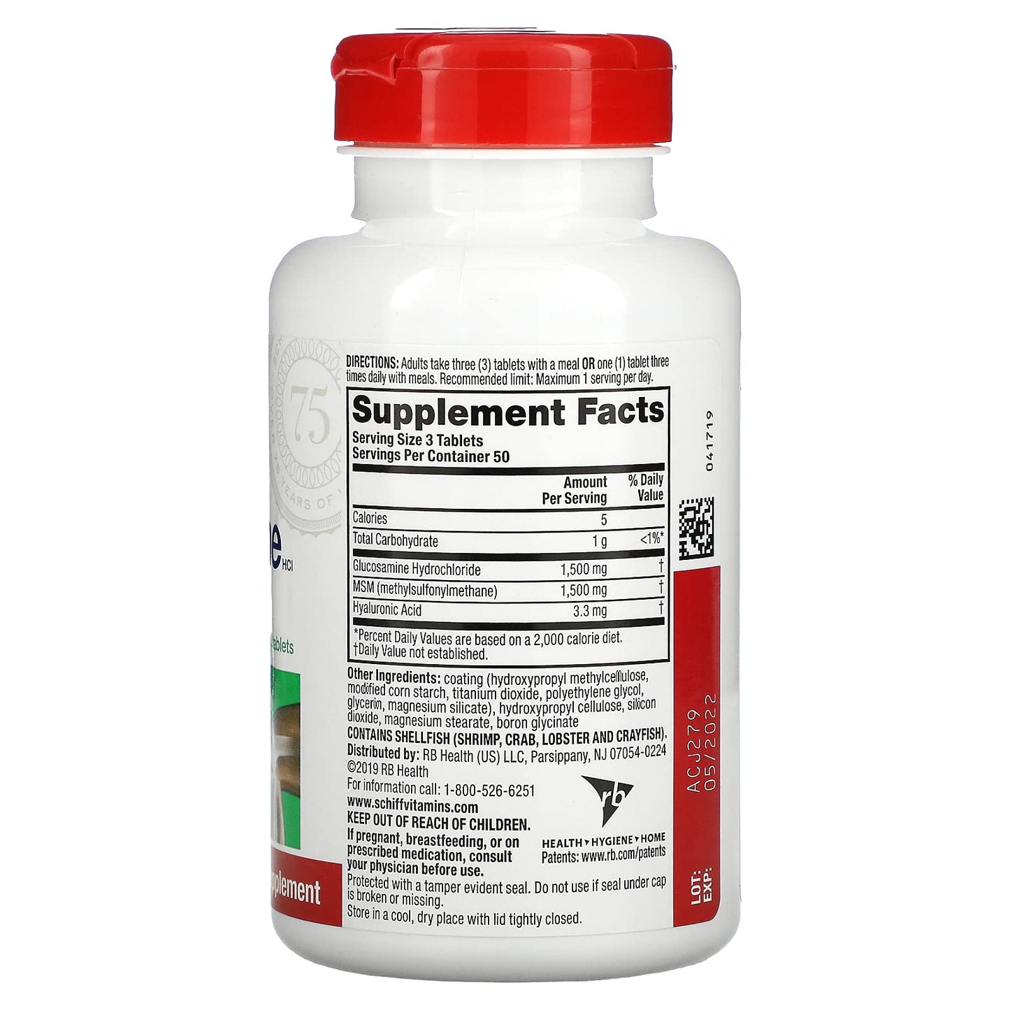 Reckitt Glucosamine Plus MSM Softgels, 4500