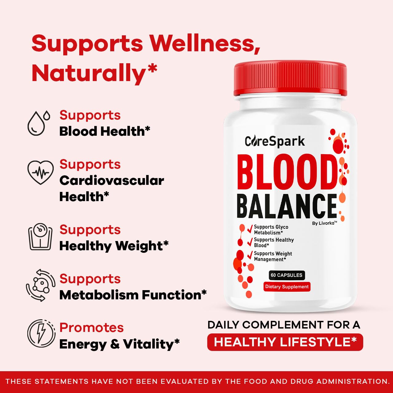 LIVORKA CoreSpark Capsules 180 Capsules
