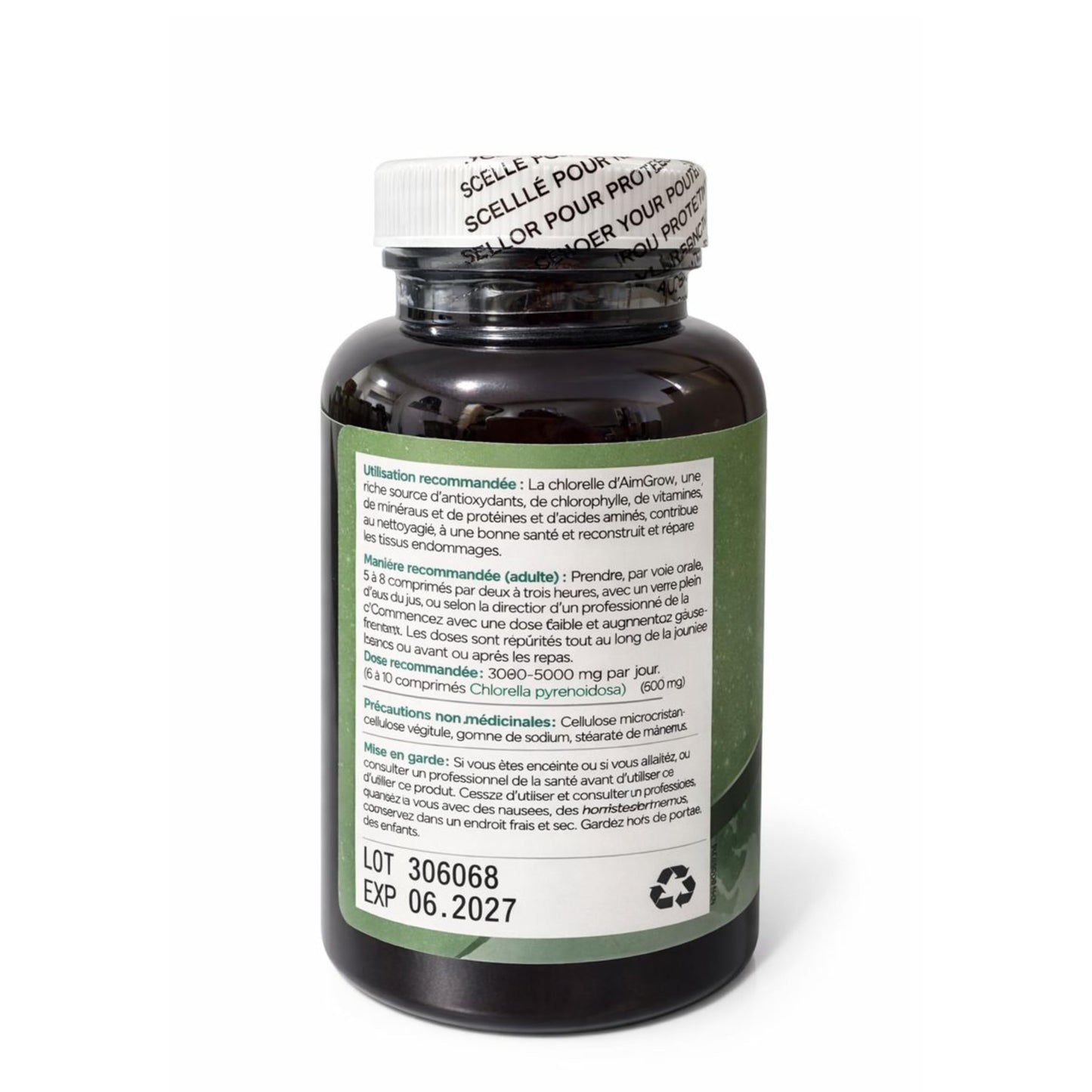 Aimgrow Chlorella Tablets 300 Count