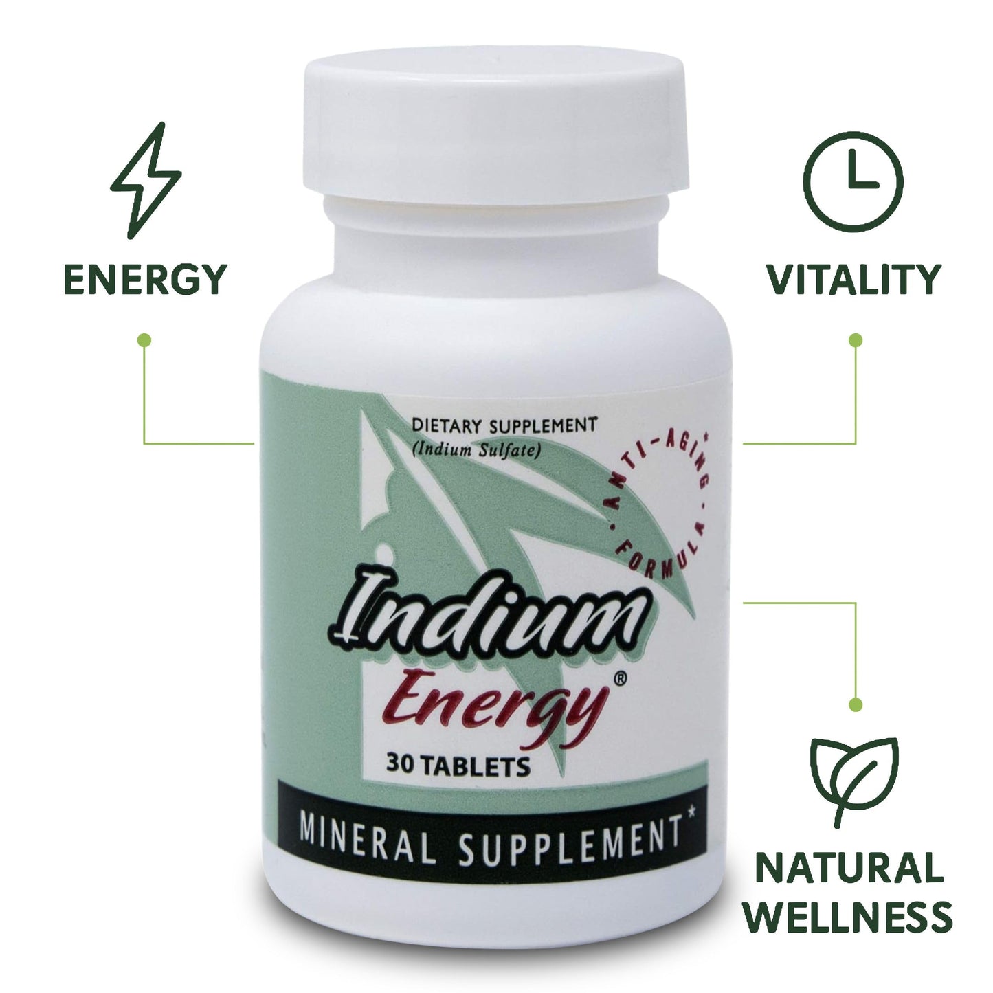EAST PARK Indium Energy Tablet 30 Count
