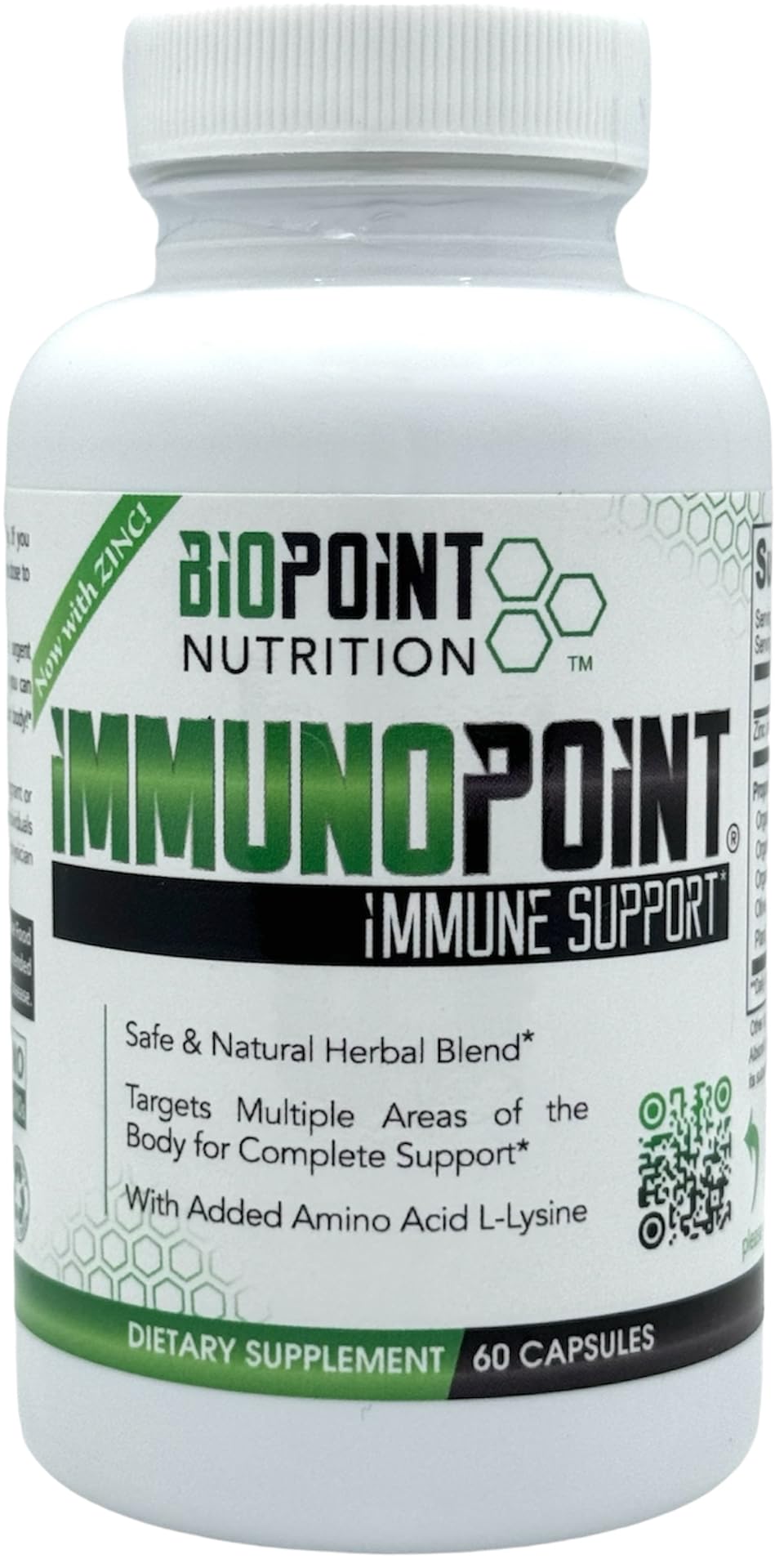 Immunopoint Immune Support Booster Organic Elderberry 60 Capsules