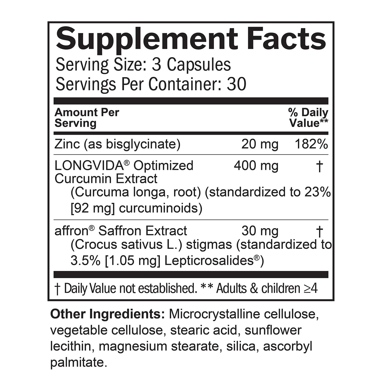 BRAINMD Dr Amen Happy Saffron Plus Capsules 90 Count