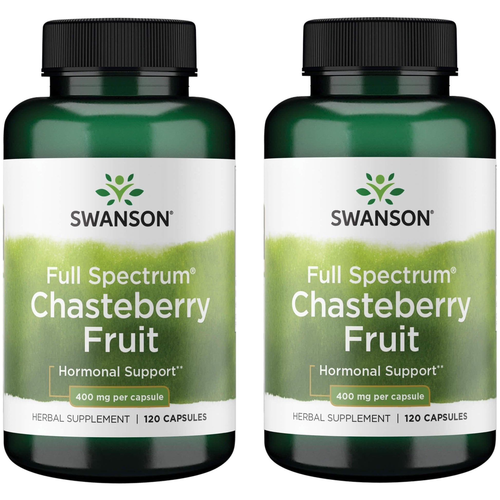 Swanson Chasteberry Fruit Capsules 240 Count