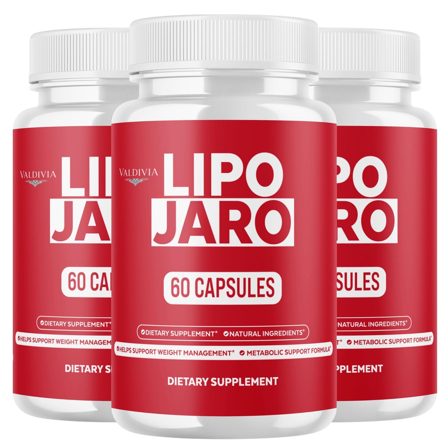 Valdivia Lipojaro Capsules, 180 Capsules