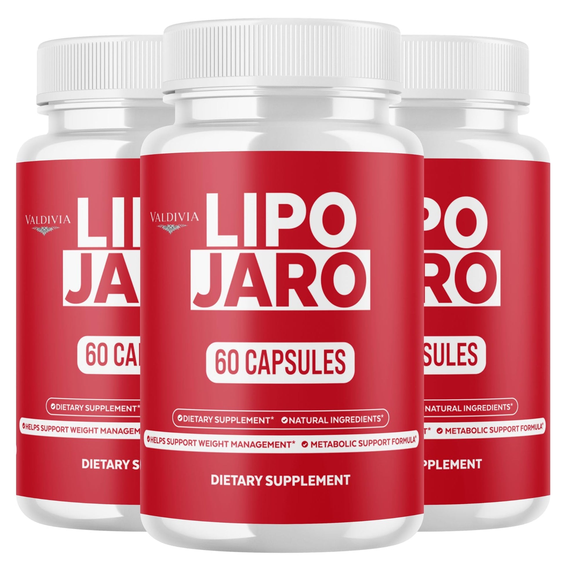 Valdivia Lipojaro Capsules, 180 Capsules
