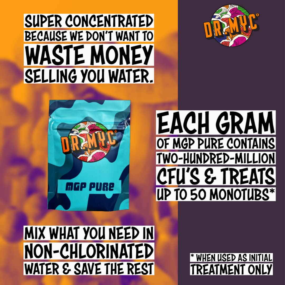 DRMyc MGP Pure Growth Promoter for Mushrooms Powder 25 Grams