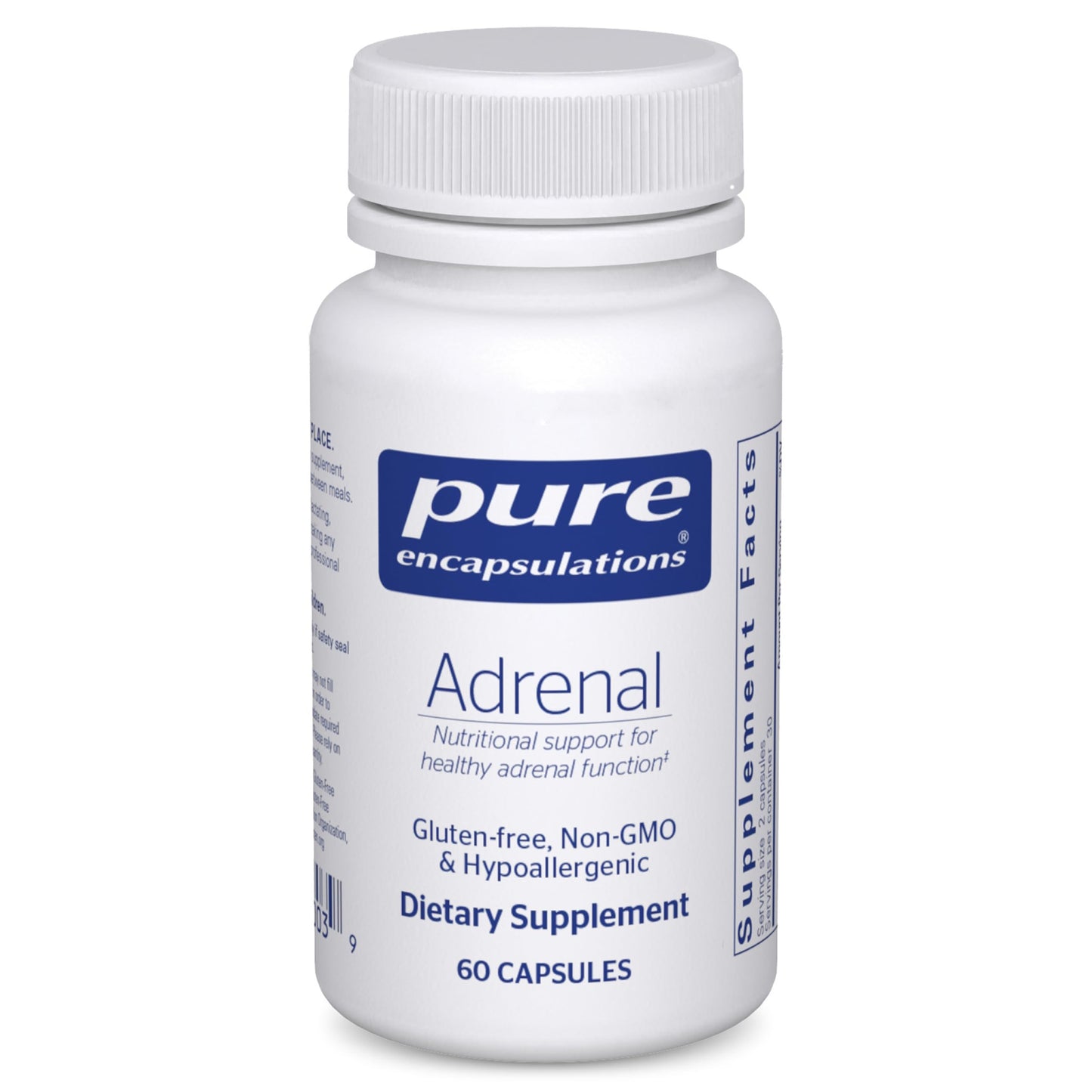 Pure Encapsulations Adrenal Cortex Supplement Capsule, 60 Capsules