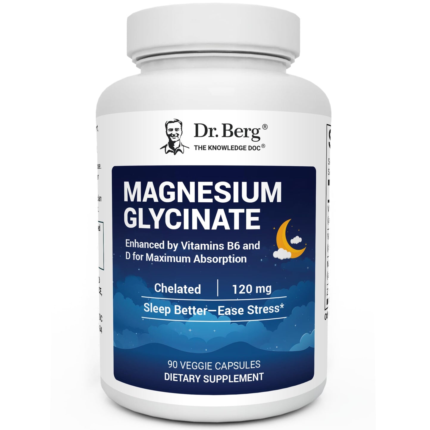 Dr. Berg Nutritionals Magnesium Glycinate Capsule, 90 Count