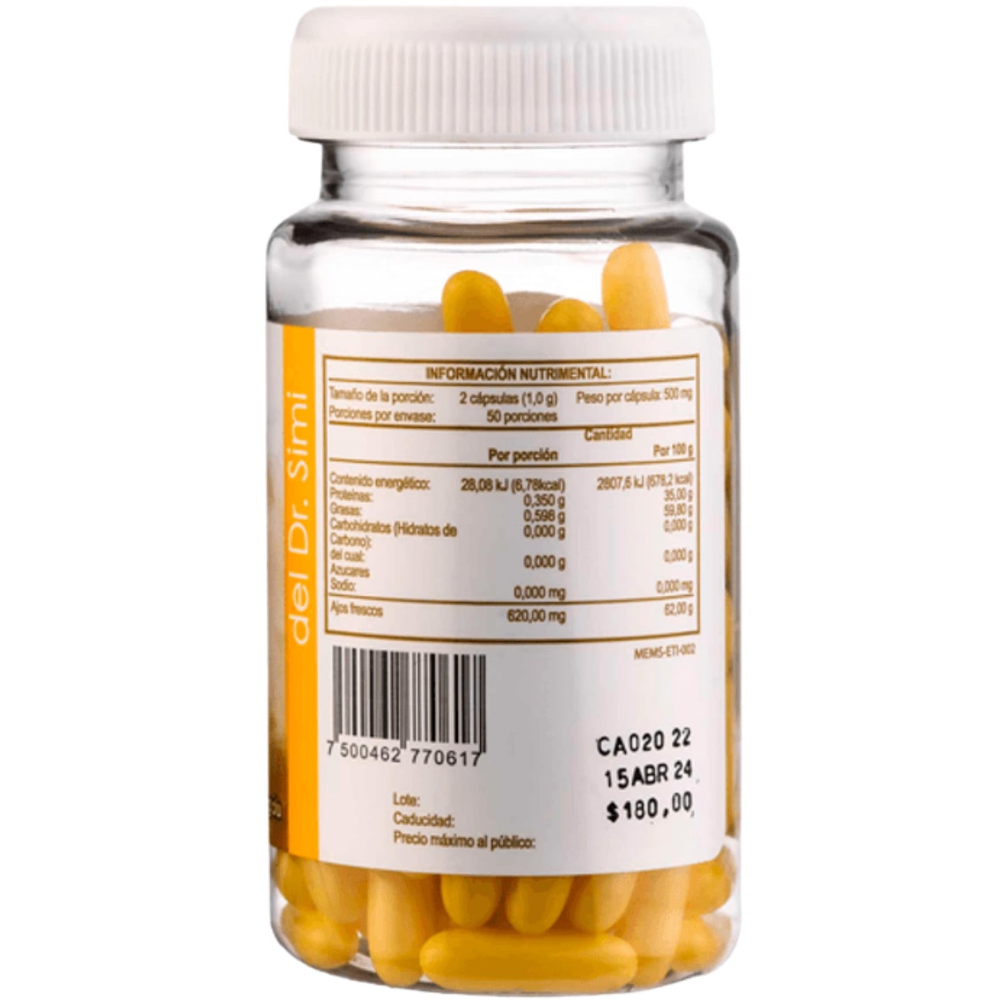 Tu Salud Plus Garlic Deodorized Capsules, 8 Count