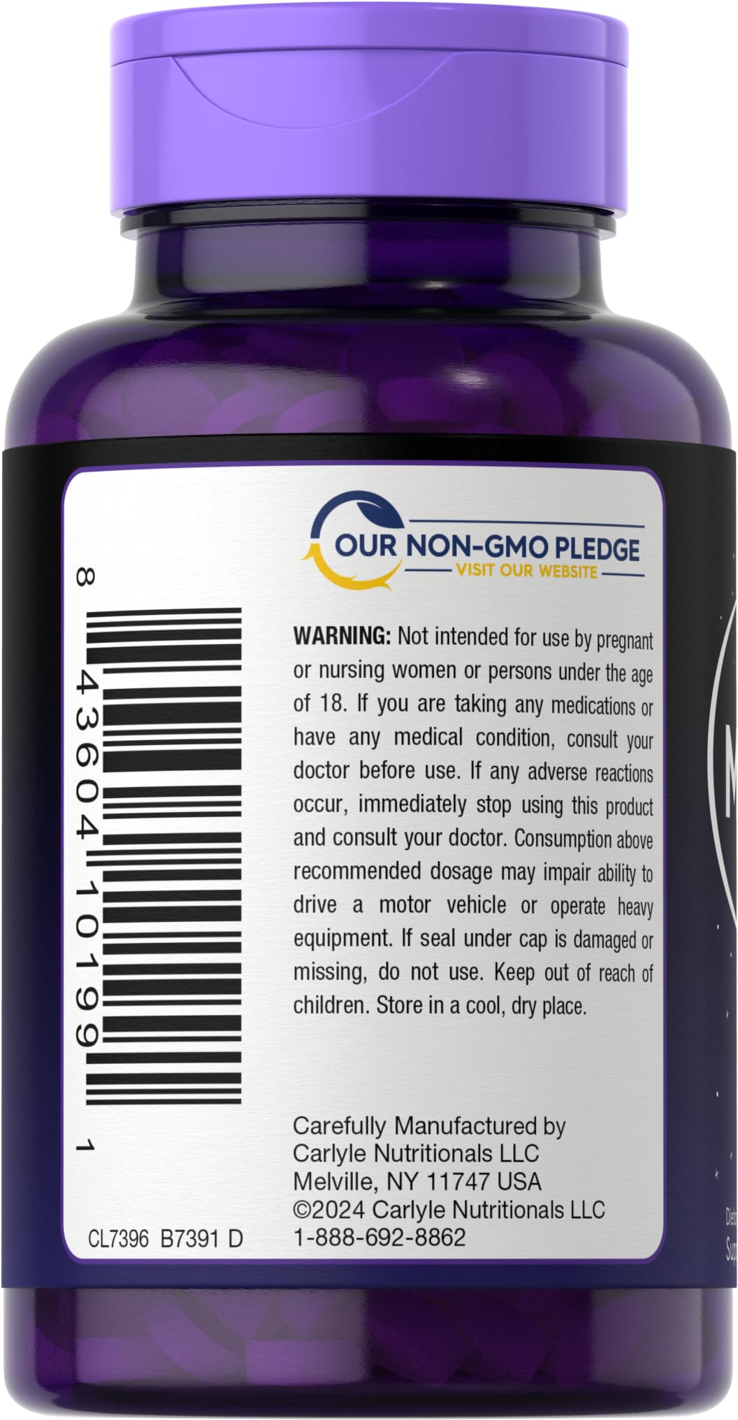 Carlyle Melatonin 12 mg Fast Dissolve Tablets, 300 Tablets