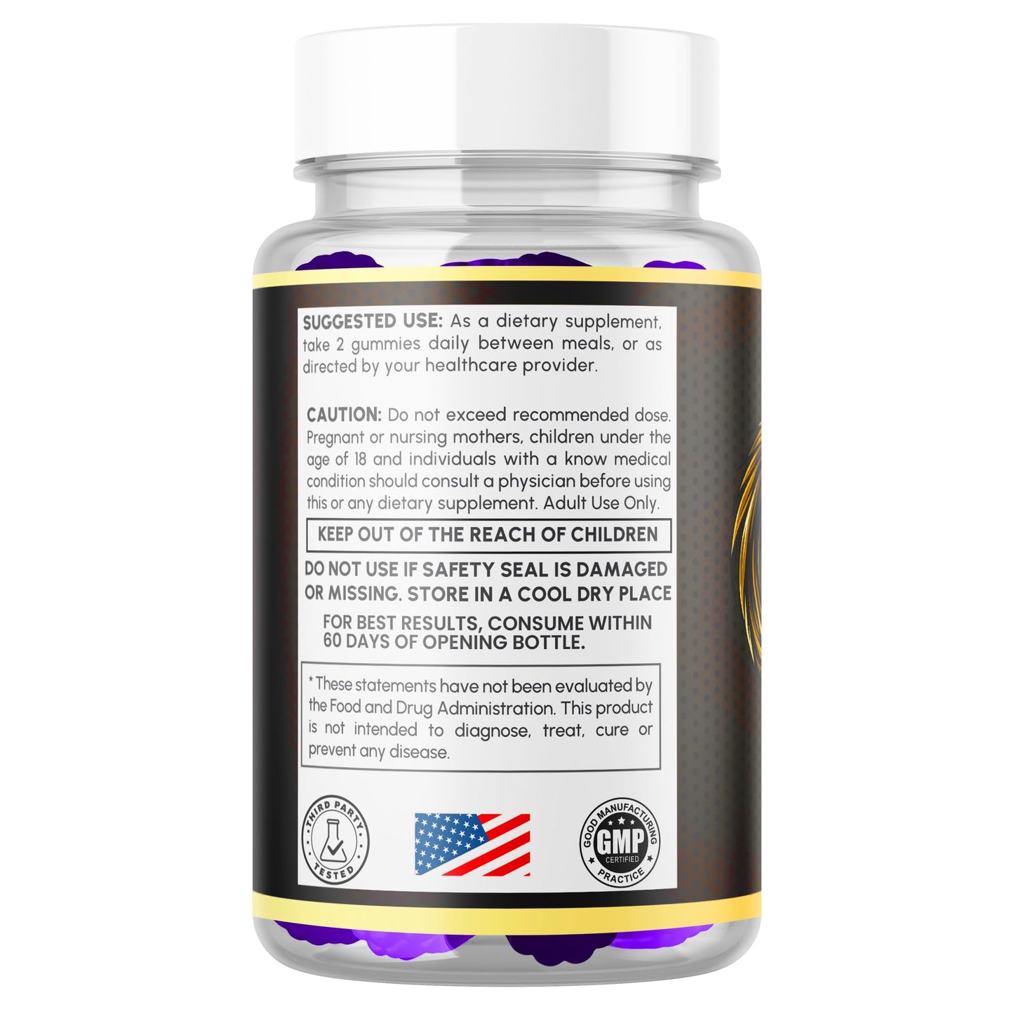 MJO Horse Fil Gummies Official Advanced Formula Supplement, 60 Gummies