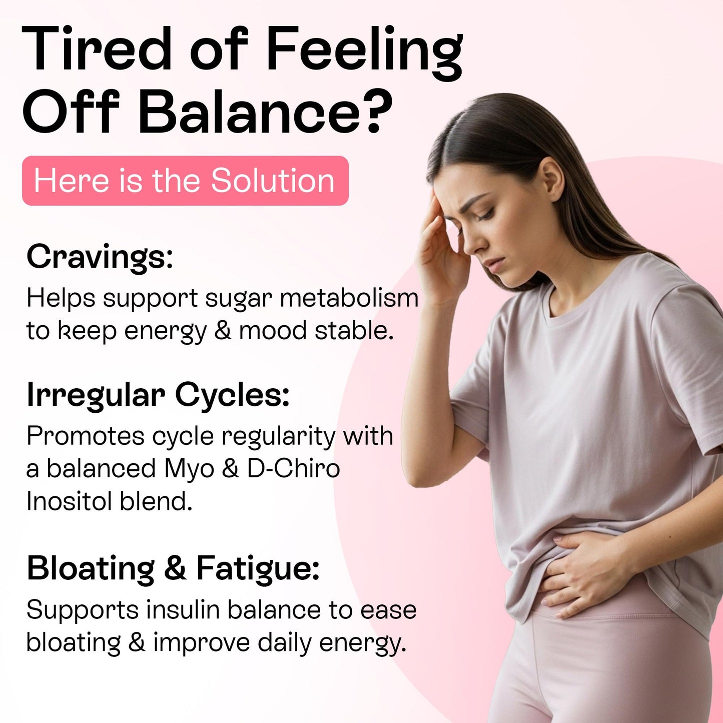Pharmlitalia Myo-Inositol & D-Chiro Inositol Supplement for Women, 60 Softgels
