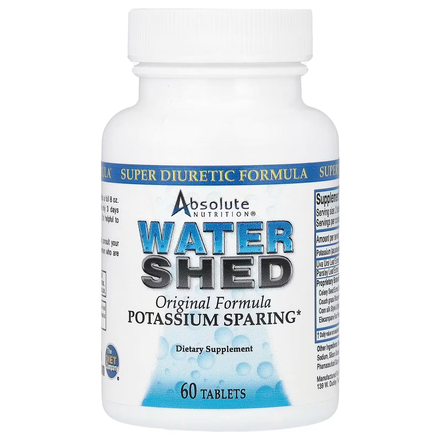 Absolute Nutrition Watershed Tablets, 60