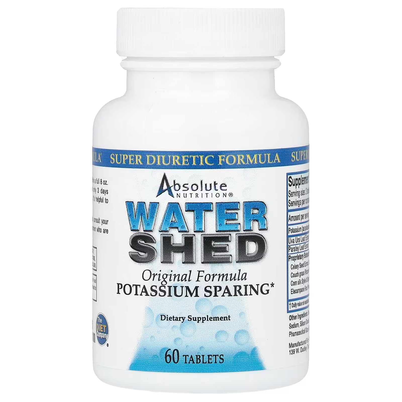 Absolute Nutrition Watershed Tablets, 60