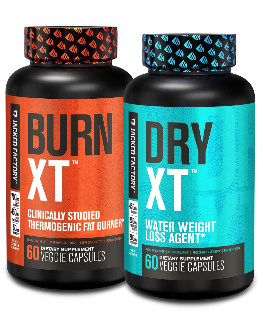 Jacked Factory Burn-XT Thermogenic Fat Burner Capsules 120 Count