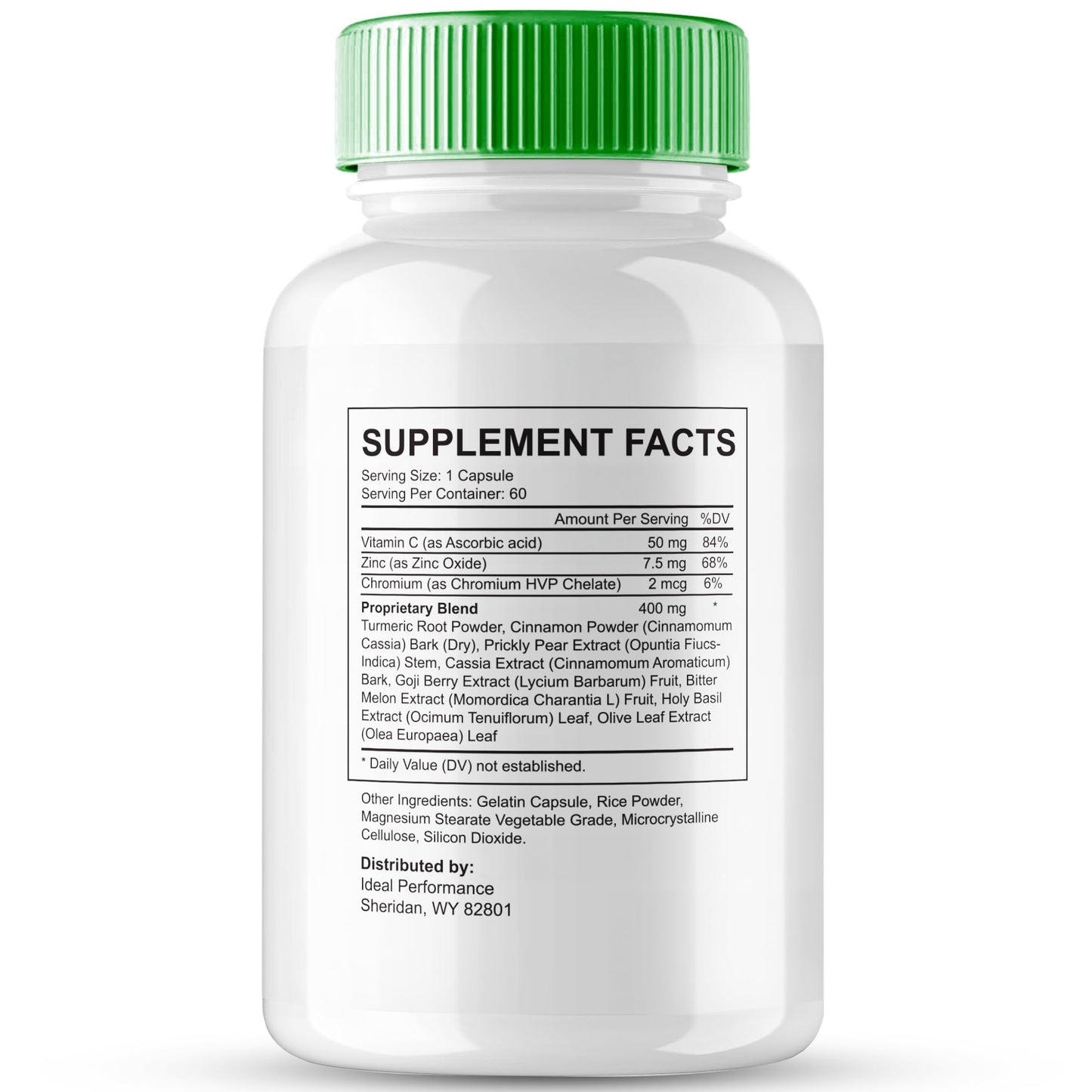 IDEAL PERFORMANCE Revitagut Advanced Blood Formula Capsules, 180 Count