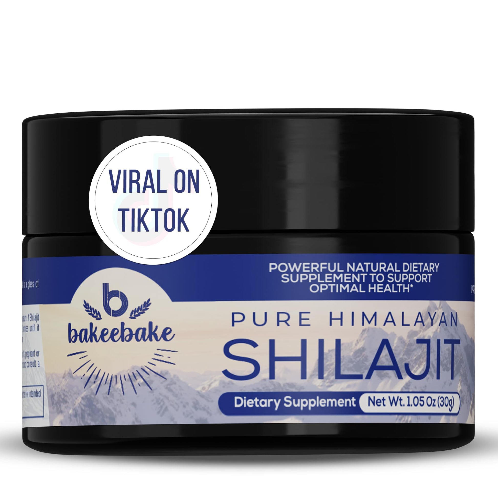 Bakeebake Shilajit Pure Himalayan Organic Softgel 1 Count