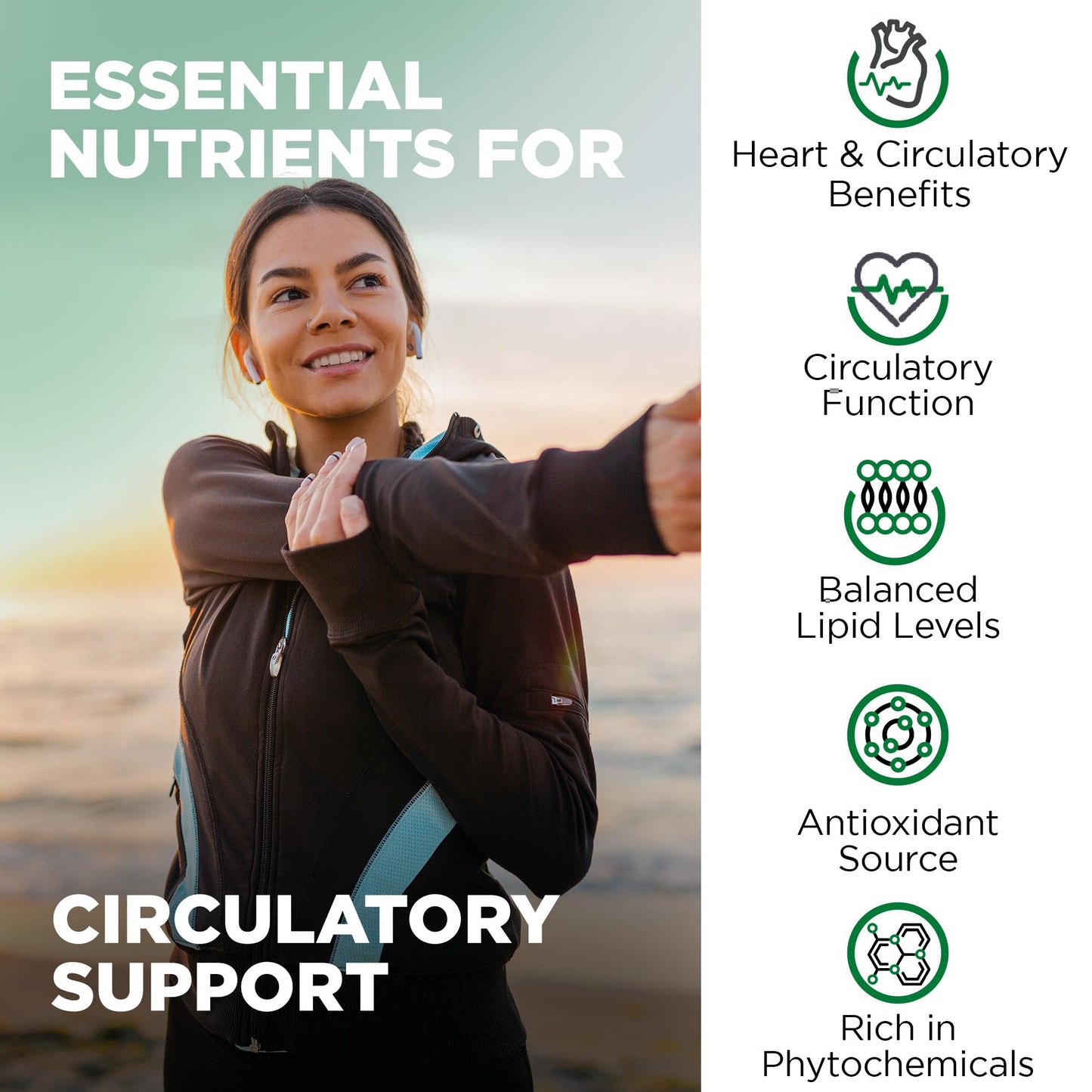 Nutrivein Italian Citrus Bergamot Supplement 1400mg 25:1 Extract, 120 Capsules