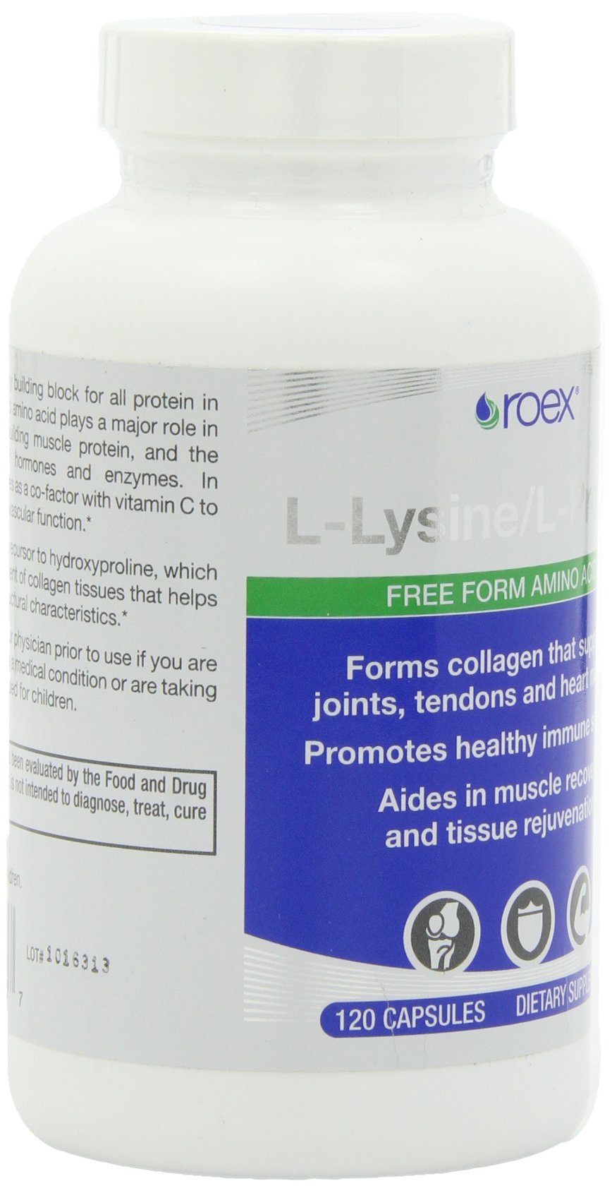 Roex L-Lysine Capsule 120 Count