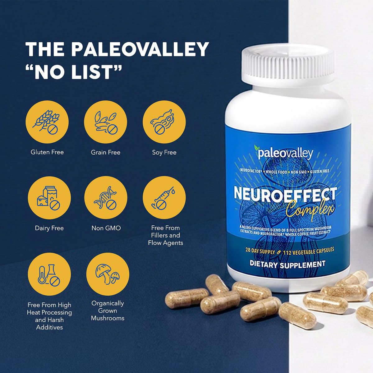 Paleovalley NeuroEffect Capsule 112 Count